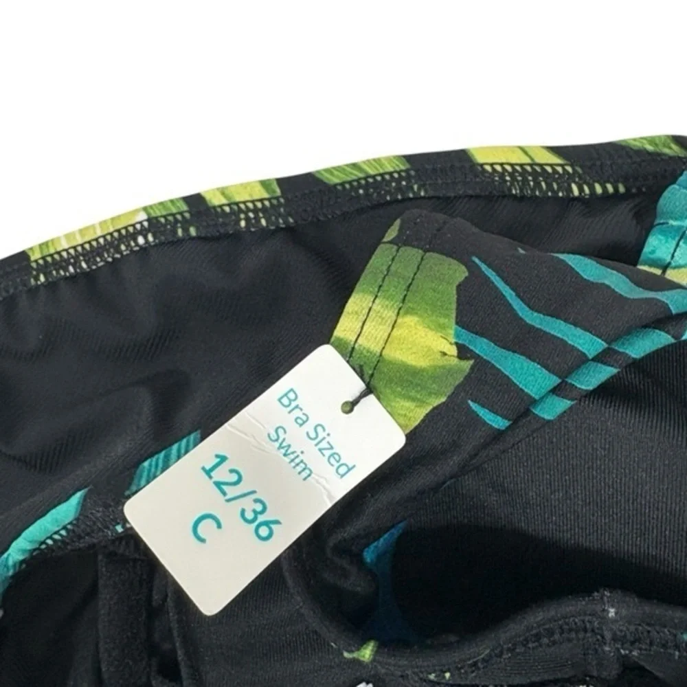 Coco Reef $146 Women's Contours Solitaire V-Neck One Piece‎ Swimsuit 12 36C - Picture 9 of 12